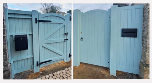 How to measure for a gate and single side panel